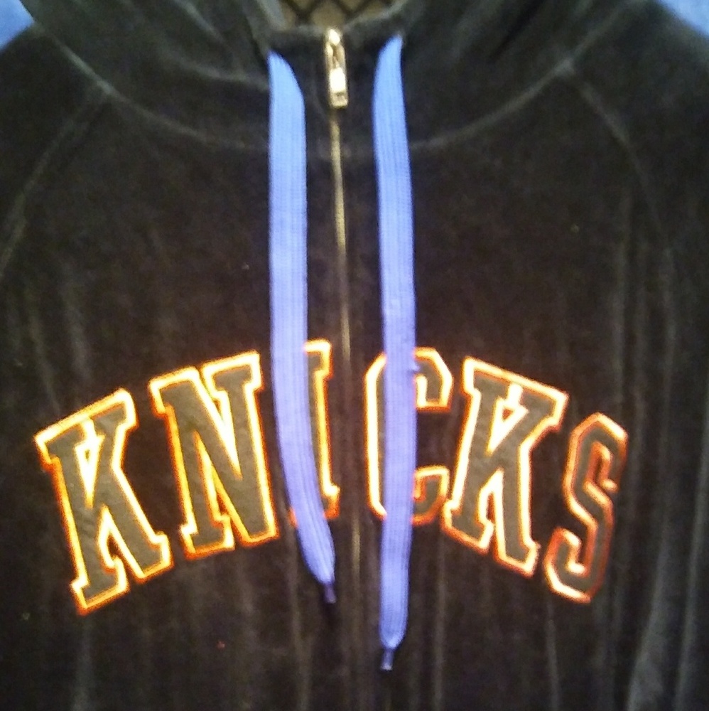 Authentic Knicks Warm-up Hoodie